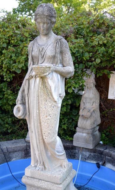 Aphrodite Garden Fountain Statues (1 of 15)