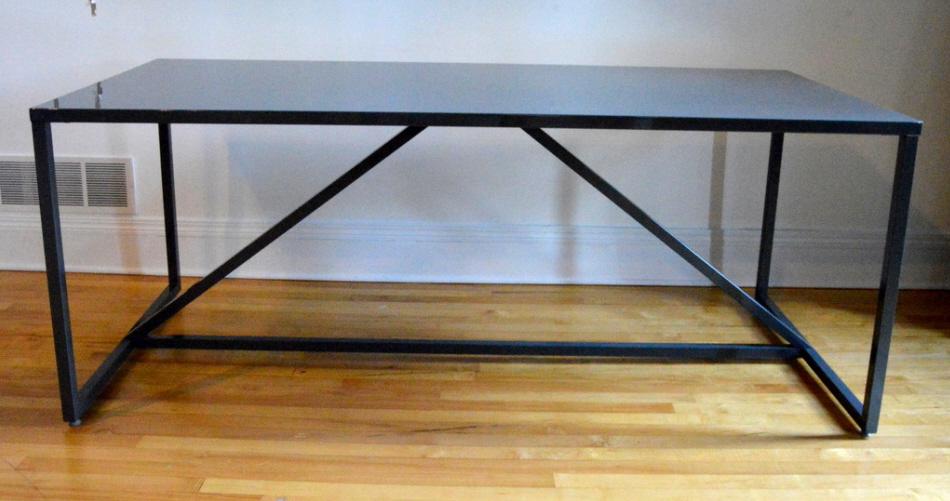 Blu Dot Strut Table, Slate (1 of 4)