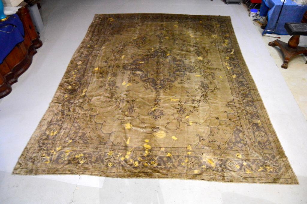Large Hand Knotted Persian Wool Rug (1 of 20)