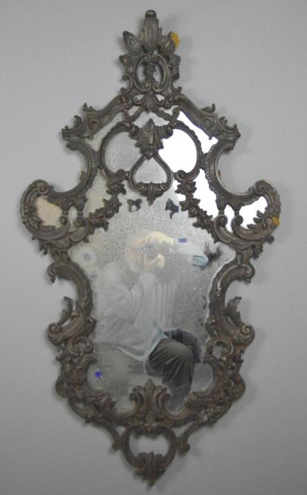 George III Gilt Wood Mirror (1 of 8)