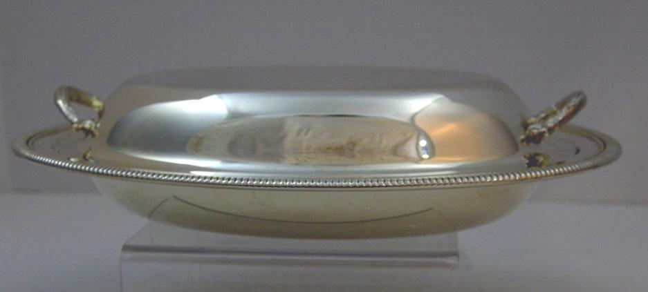 Silverplate Lidded Vegetable Dish (1 of 3)
