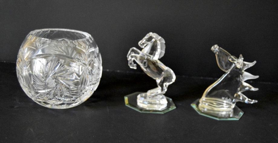Three Crystal Table Ornaments (1 of 7)