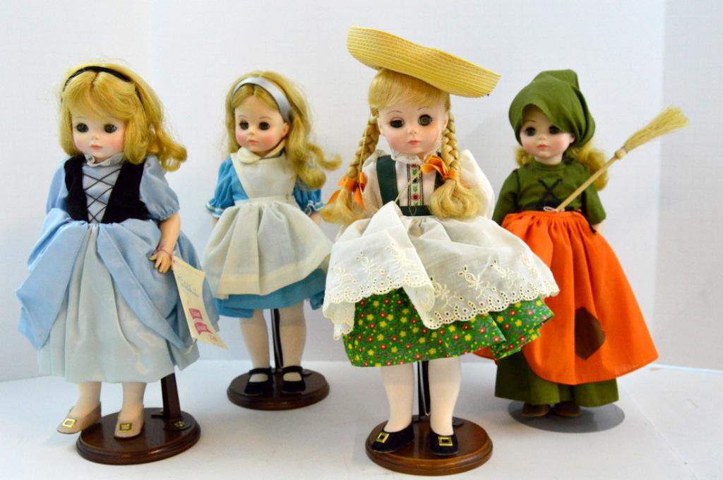 Lot of Four Fairy Tale Madame Alexander Dolls (1 of 11)