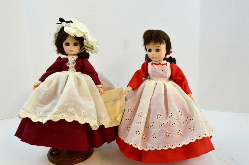 Two "Little Women" Themed Madame Alexander Dolls (1 of 5)