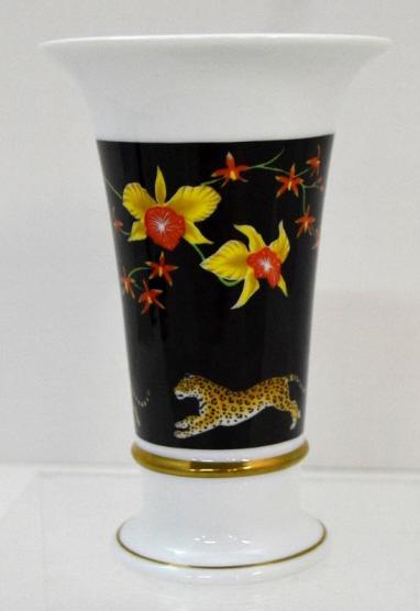 Lynn Chase "Jaguar Jungle" Vase (1 of 4)