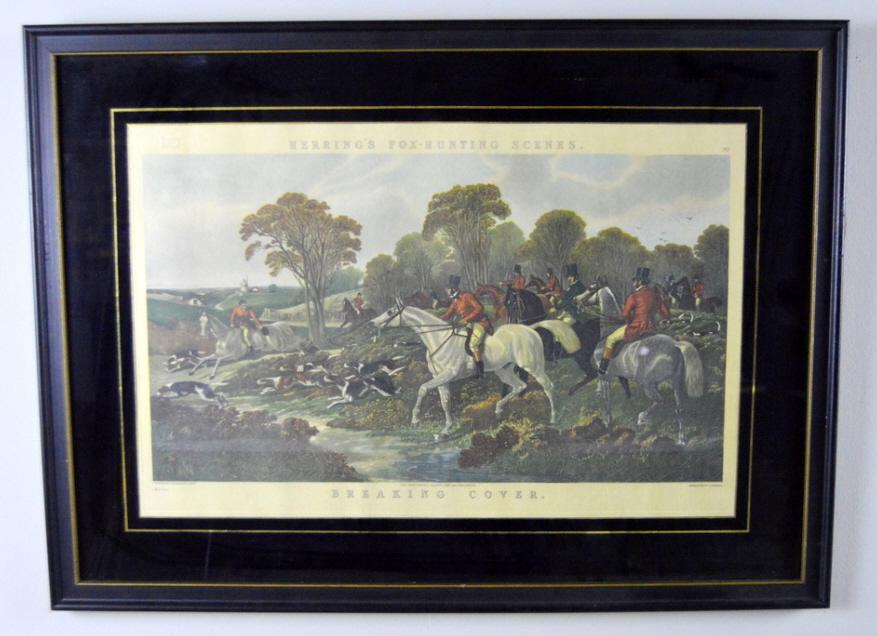 JF Herring (After), Breaking Cover, Fox Hunt Scene (1 of 10)