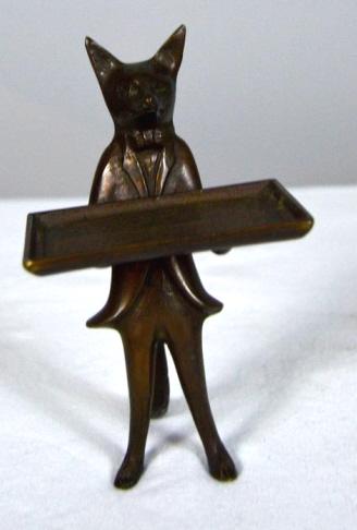 Standing Metal Fox Card Holder (1 of 5)