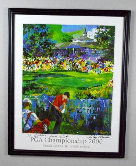 Leroy Nieman Poster, PGA Championship 2000 (1 of 8)