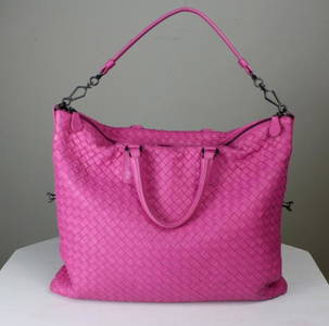 Bottega Veneta Hot Pink Convertible Shoulder Bag