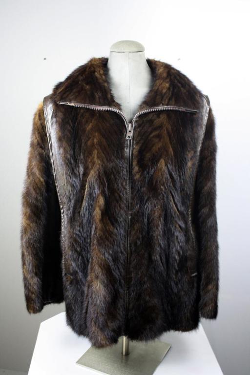Vintage Men's Mink Fur Jacket by Jenny Gidding (1 of 8)