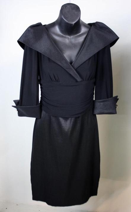 Joseph Ribkoff Black Dress (1 of 7)