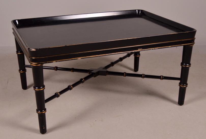 Bittner's Ebonized and Parcel Gilt Coffee Table (1 of 9)