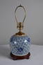 Chinese Blue and White Ginger Jar Lamp