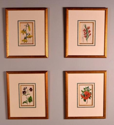 Four Botanical Prints (1 of 10)
