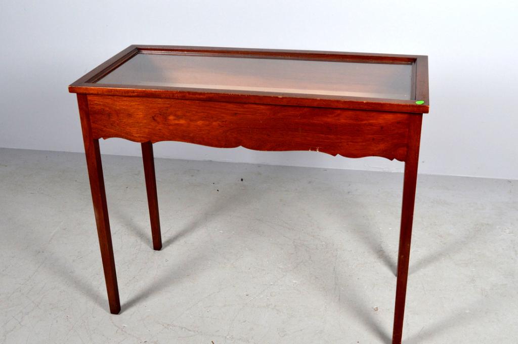 George III Style Vitrine Table (1 of 7)