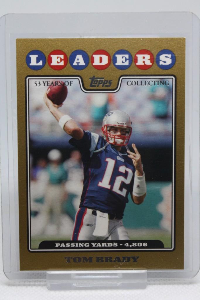 2008 Topps League Leaders, Tom Brady #286, 1214/2008 (1 of 2)