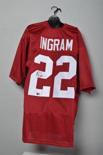 Mark Ingram Signed Alabama Jersey '09 Heisman, COA: Mark Ingram Signed Alabama Jersey &#39;09 Heisman; personally autographed Crimson Tide jersey with TRISTAR Certificate of Authenticity