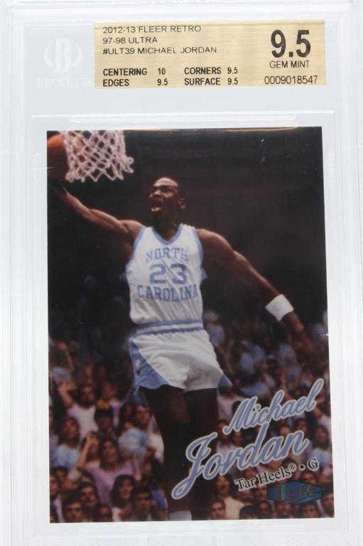 2012-13 Fleer Retro Ultra, Michael Jordan #ULT-39, B (1 of 2)