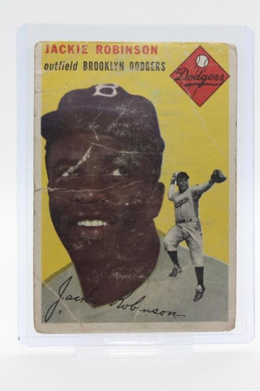 1954 Topps, Jackie Robinson #10 (1 of 2)