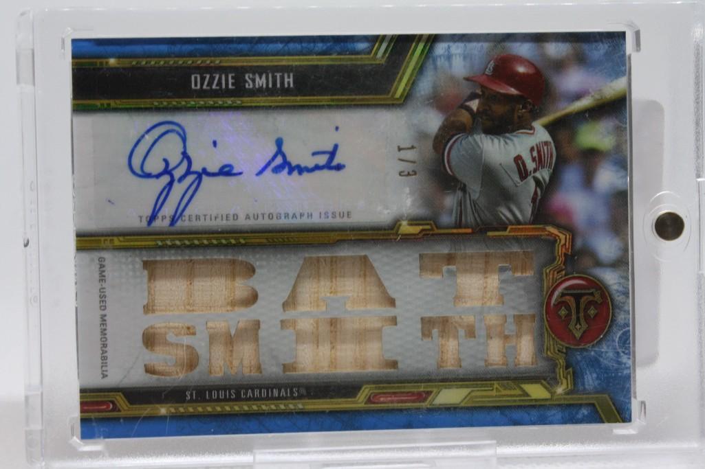 2020 Topps Triple Threads, Ozzie Smith #TTAR-OS1, 1/3, (1 of 2)