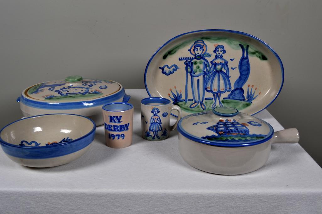 Collection of Hadley Serving Stoneware (1 of 9)