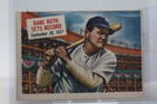 1954 Topps Scoops Set, Babe Ruth #42