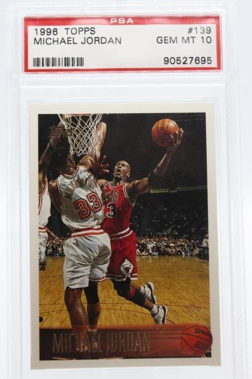 1996 Topps, Michael Jordan #139 (1 of 2)