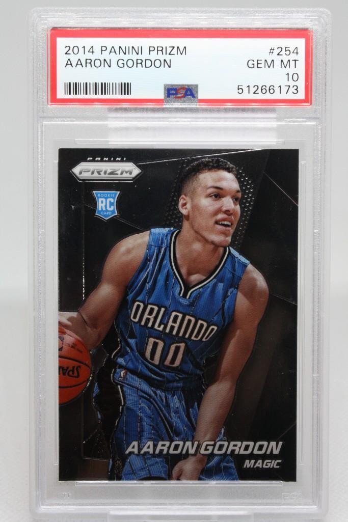 2014-15 Panini Prizm, Aaron Gordon #254, (R) (1 of 2)