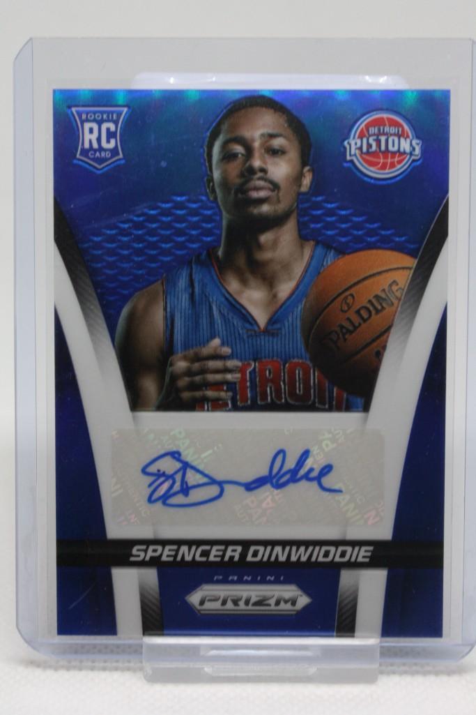 2014-15 Panini Prizm, Spencer Dinwiddie #24, 318/449, (1 of 2)