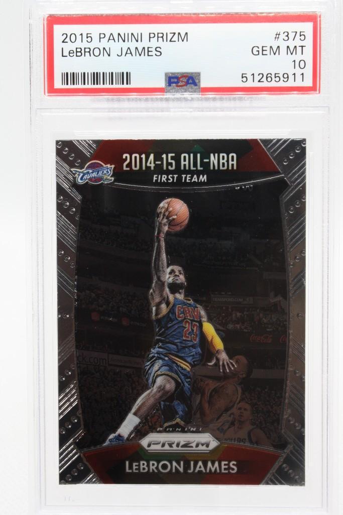 2015-16 Panini Prizm, LeBron James #375 (1 of 2)