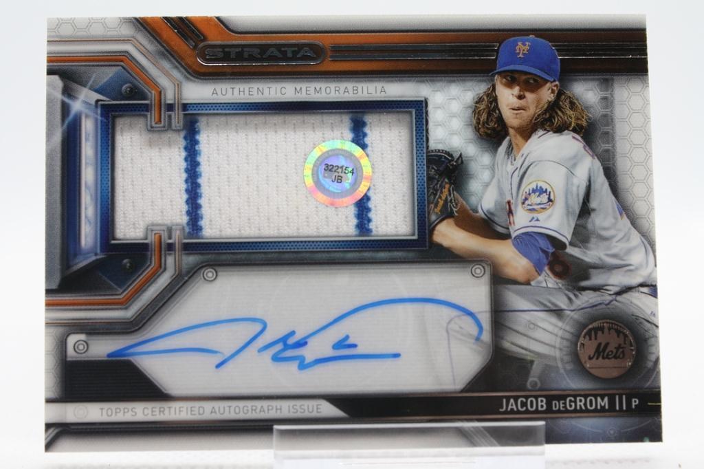 2016 Topps Strata, Jacob deGrom #CAAR-JD, (PA) (1 of 2)