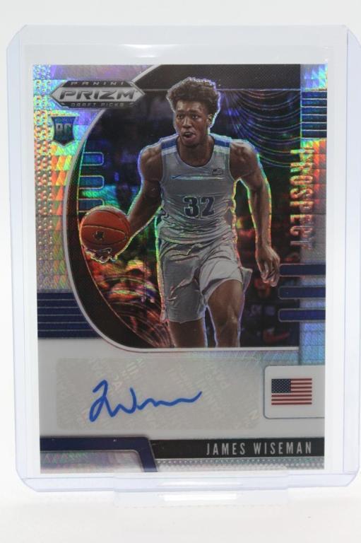 2020 Panini Prizm Draft Picks, James Wiseman #PA-JW, (1 of 2)