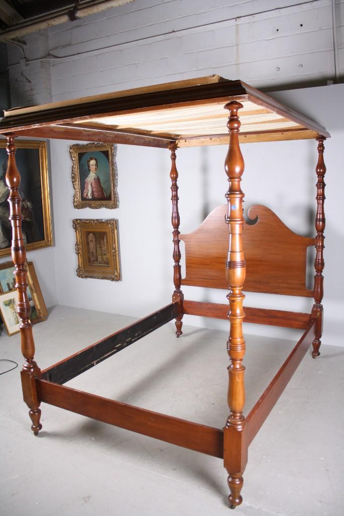 George III Style Tester Bed (1 of 8)