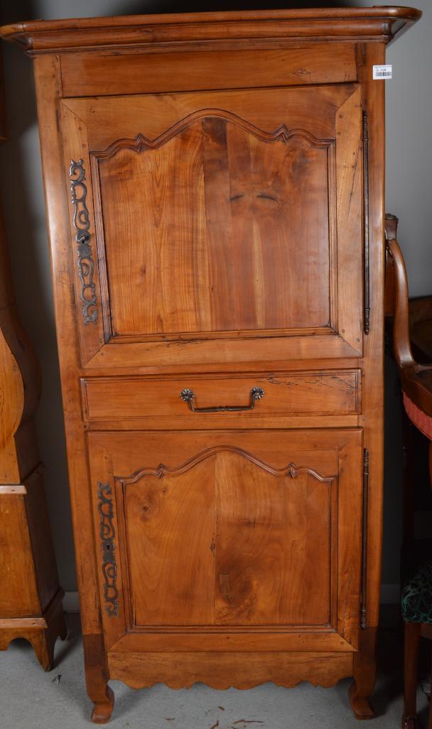 French Fruitwood Single-Door Armoire (1 of 12)