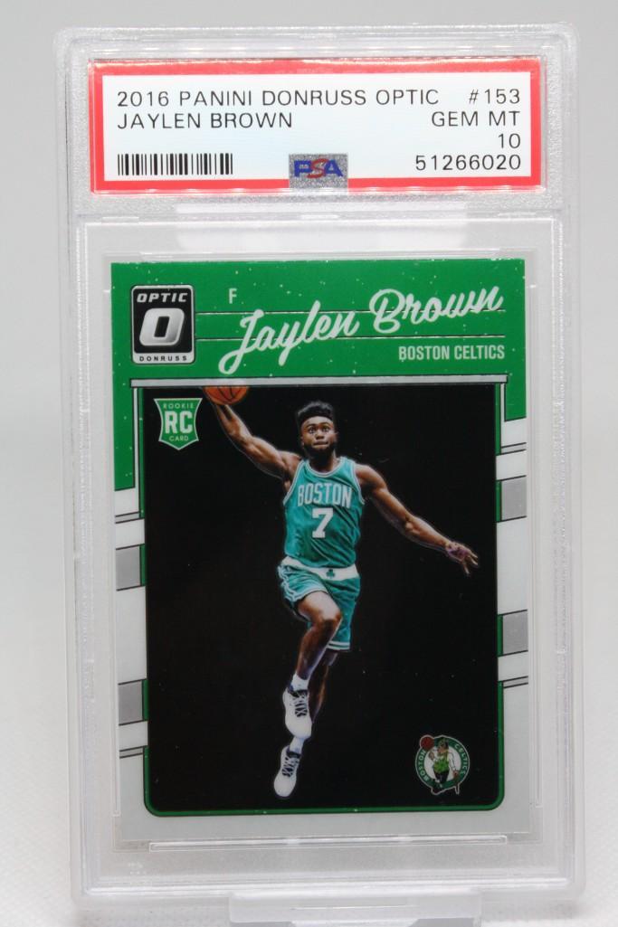 2016-17 Panini Donruss Optic, Jaylen Brown #153, (R) (1 of 2)
