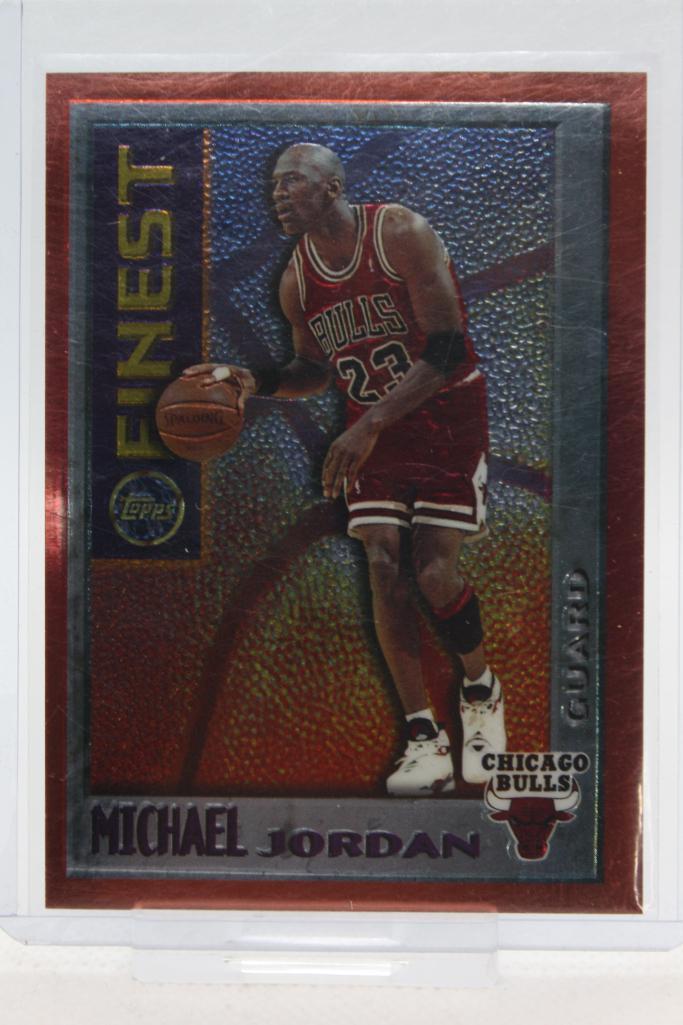 1996 Topps Finest, Michael Jordan #M1 (1 of 2)