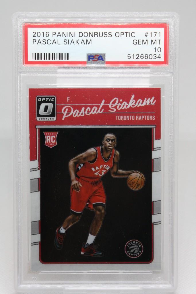 2016-17 Panini Donruss Optic, Pascal Siakam #171, (R) (1 of 2)