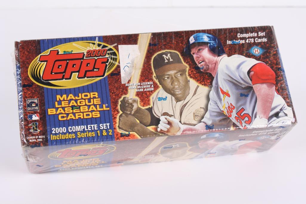 2000 Topps Baseball Complete Set, Factory Sealed (1 of 2)