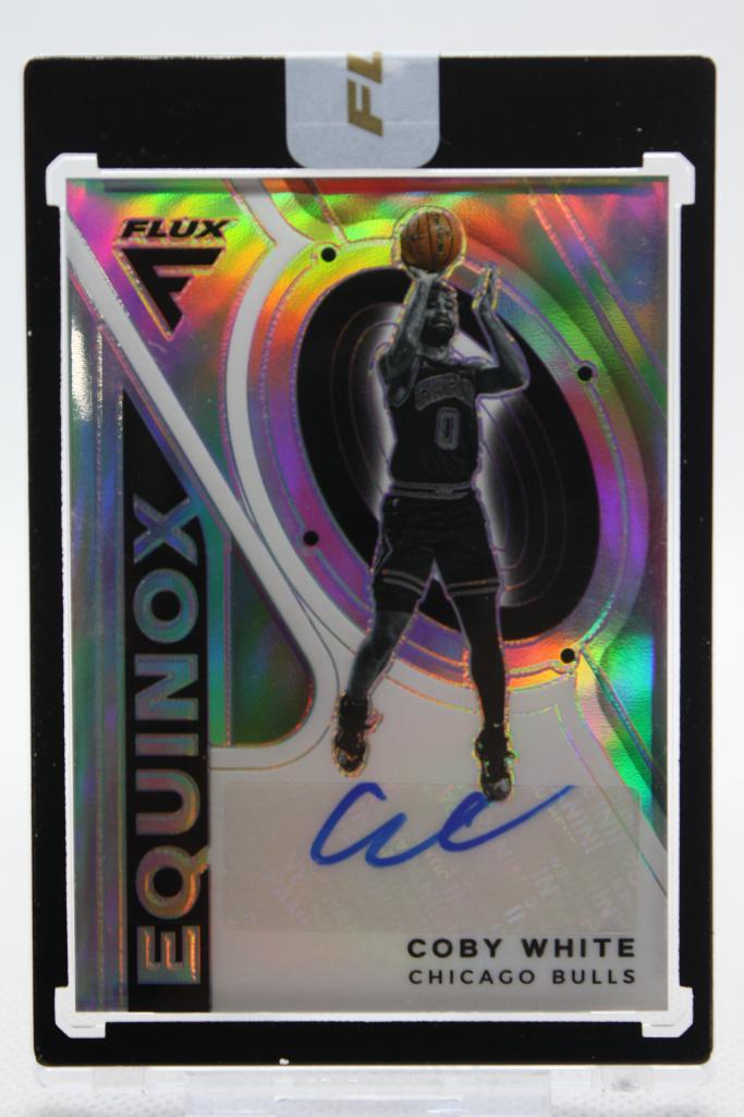 2020-21 Panini Flux, Coby White #EQ-CWT, (A) (1 of 2)