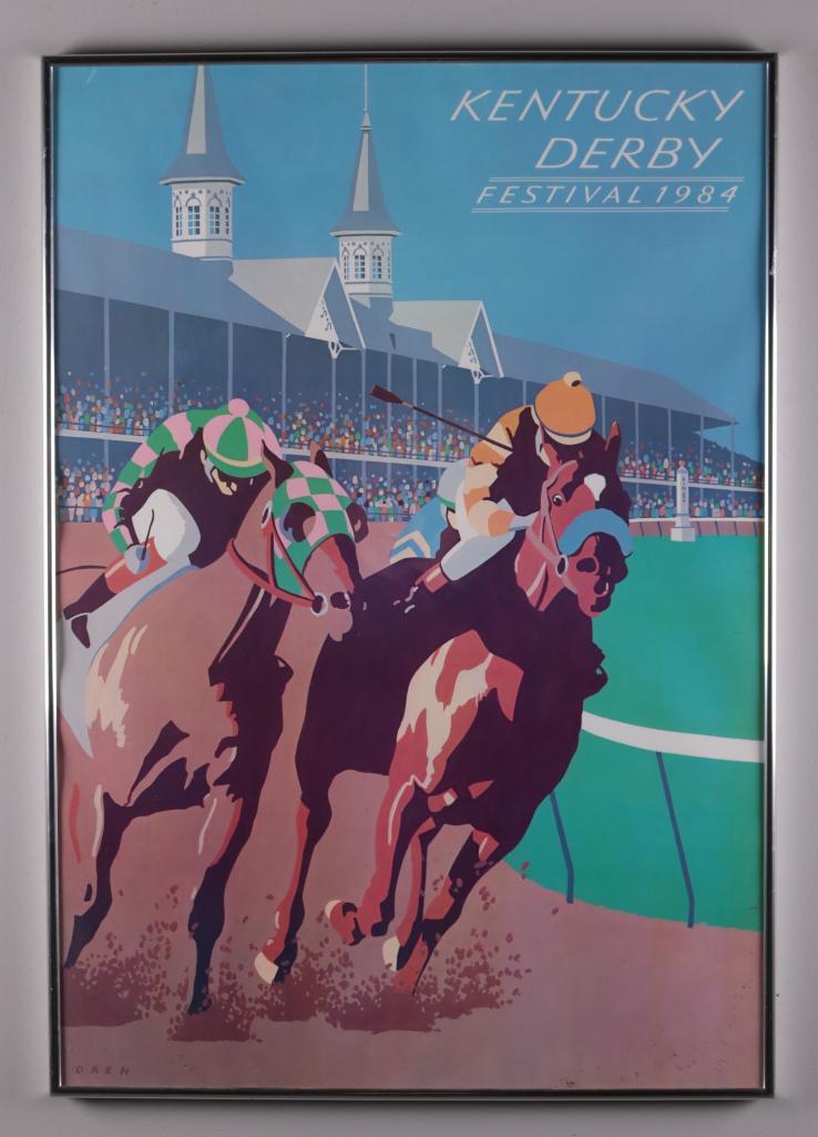 1984 Kentucky Derby Festival Poster