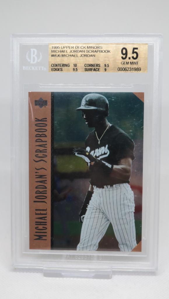 1995 Upper Deck Minors - Michael Jordan #MJ6, BGS 9.5 (1 of 2)