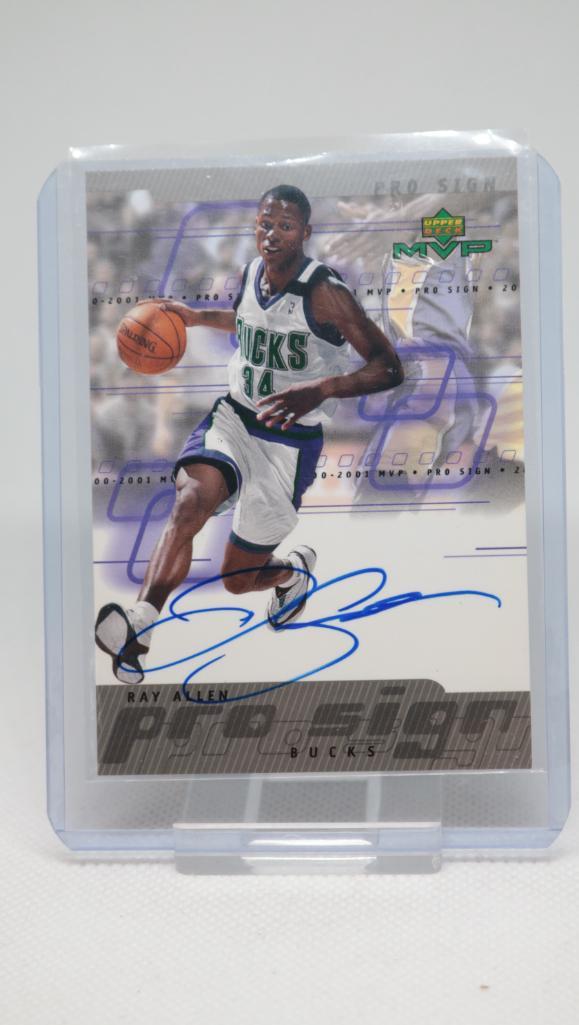 2000 Upper Deck Pro Sign, Ray Allen #RA, (A) (1 of 2)