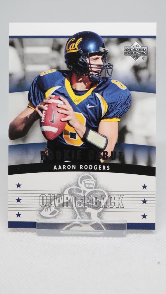 2005 Upper Deck NFL Rookie Debut, Aaron Rodgers #126, (R) (1 of 2)