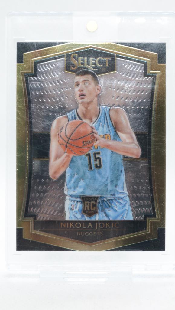 2015-16 Panini Select, Nikola Jokic #128, (R) (1 of 2)