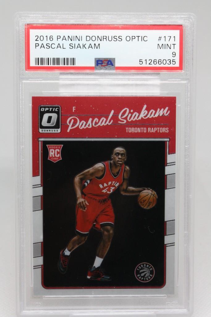 2016-17 Panini Donruss Optic, Pascal Siakam #171, (R) (1 of 2)