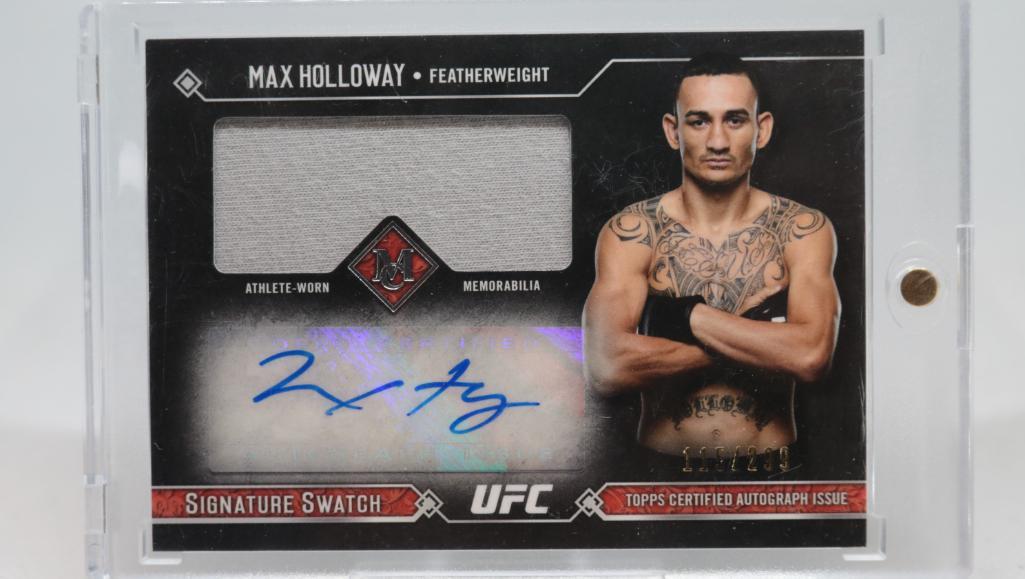 2017 Topps UFC Museum Collection, Max Holloway #SSAR-MH (1 of 2)