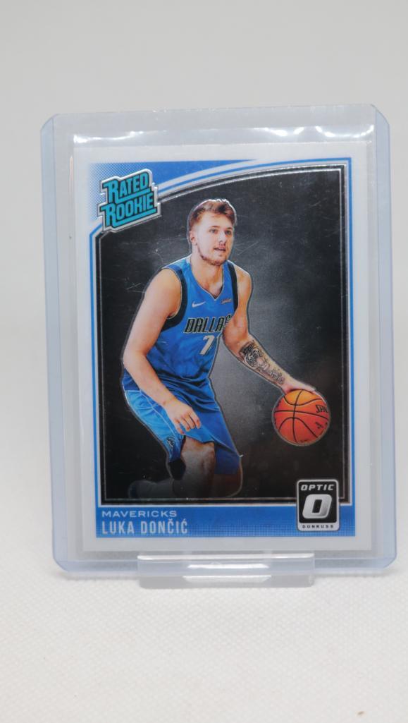 2018-19 Donruss Optic, Luka Doncic #177, (R) (1 of 2)