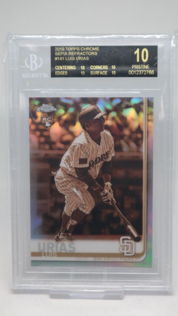 2019 Topps Chrome - Sepia, Urias Luis #141, (R) (1 of 2)