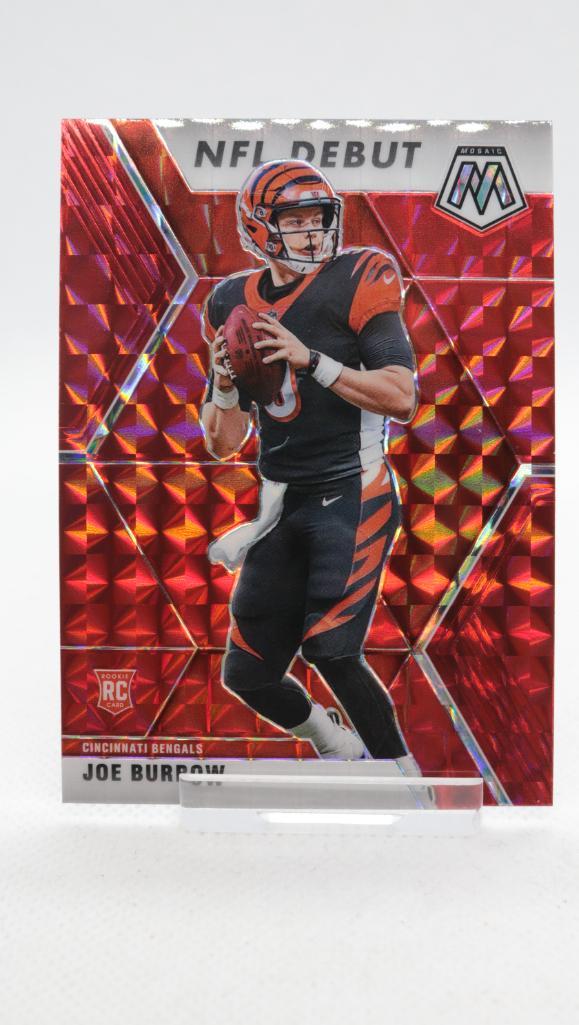 2020 Panini Mosaic - Red, Joe Burrow #261, (R) (1 of 2)