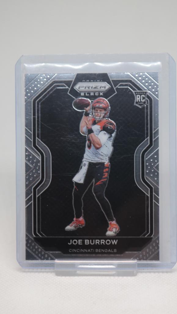 2020 Panini Prizm - Chronicles Black, Joe Burrow #PB-1, (R): 2021 Panini Prizm, Tyrese Maxey, Card #256; Rookie